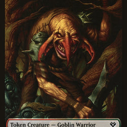 Drake // Goblin Warrior Double-Sided Token [Commander 2020 Tokens]