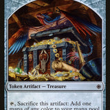 Saproling // Treasure (010) Double-Sided Token [Explorers of Ixalan Tokens]