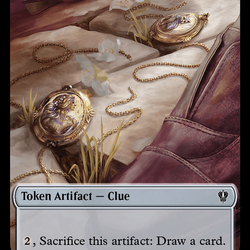 Clue // Insect (0017) Double-Sided Token [Murders at Karlov Manor Commander Tokens]