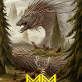 Quilled Greatwurm // Quilled Greatwurm (AFDN-044) (Borderless) [Foundations Art Series] Foil