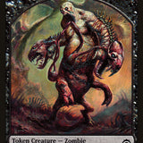 Zombie // Hellion Double-Sided Token [Planechase Anthology Tokens]
