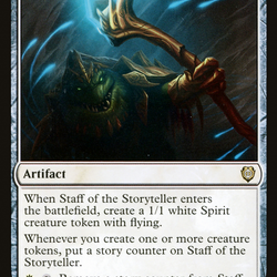 Staff of the Storyteller [Phyrexia: All Will Be One Commander]