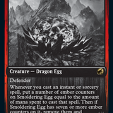 Smoldering Egg // Ashmouth Dragon [Innistrad: Double Feature]