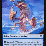 Human Soldier // Kraken Double-Sided Token [Theros Beyond Death Tokens]