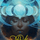 Lunar Insight // Lunar Insight (AFDN-031) (Borderless) [Foundations Art Series] Foil