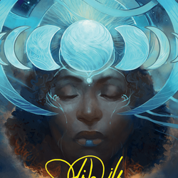 Lunar Insight // Lunar Insight (AFDN-031) (Borderless) [Foundations Art Series] Foil