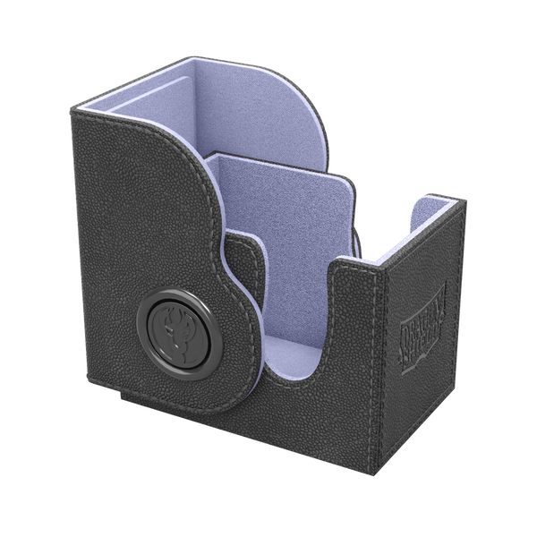 DRAGON SHIELD DRAGON BOX 80+ BLACK & LILAC