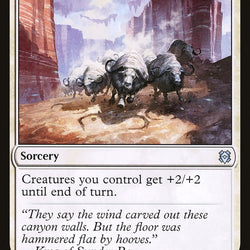 Makindi Stampede // Makindi Mesas [Zendikar Rising]