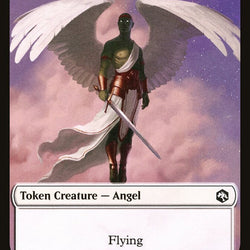 Angel // Dog Illusion Double-Sided Token [Dungeons & Dragons: Adventures in the Forgotten Realms Tokens]