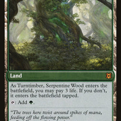 Turntimber Symbiosis // Turntimber, Serpentine Wood [Zendikar Rising]