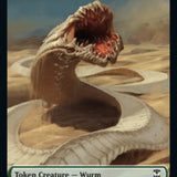 Elf Warrior // Wurm Double-Sided Token [Streets of New Capenna Commander Tokens]