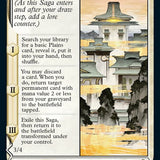 The Restoration of Eiganjo // Architect of Restoration (Showcase Soft Glow) [Kamigawa: Neon Dynasty]