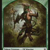 Elf Warrior // Zombie Double-Sided Token [Commander 2016 Tokens]