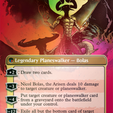 Nicol Bolas, the Ravager // Nicol Bolas, the Arisen (Borderless) [Secret Lair: From Cute to Brute]