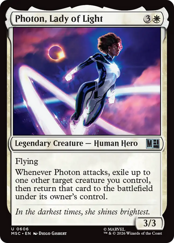 Photon, Lady of Light [Marvel Super Heroes Commander]