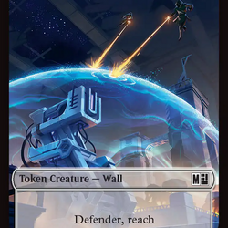 Wall (003) // Merfolk (006) Double-Sided Token [Marvel Super Heroes Commander Tokens]