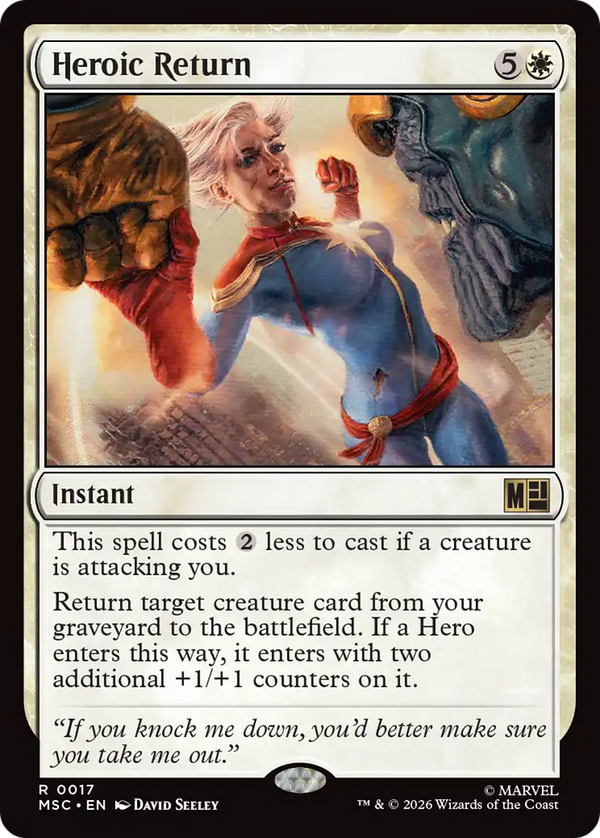 Heroic Return [Marvel Super Heroes Commander]