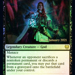Tergrid, God of Fright // Tergrid's Lantern [Kaldheim Prerelease Promos]