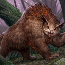 Owlbear Art Card [Dungeons & Dragons: Adventures in the Forgotten Realms Art Series]