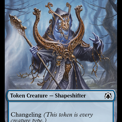 The Monarch // Shapeshifter Double-Sided Token [March of the Machine Commander Tokens]