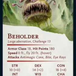 Beholder Art Card [Dungeons & Dragons: Adventures in the Forgotten Realms Art Series]