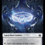 Food // Replicated Ring Double-Sided Token [March of the Machine Commander Tokens]