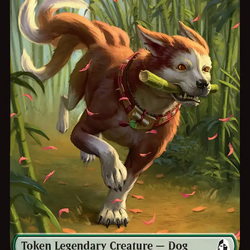 Ajani's Pridemate // Mowu Double-Sided Token [Reality Fracture Tokens]