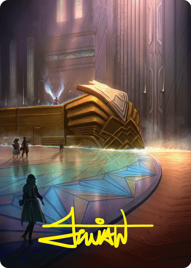 Plains // Plains (AFDN-021) (Borderless) [Foundations Art Series] Foil