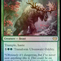 Ulvenwald Oddity // Ulvenwald Behemoth [Innistrad: Crimson Vow Prerelease Promos]