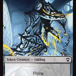 Cat // Inkling (0022) Double-Sided Token [Secrets of Strixhaven Commander Tokens]