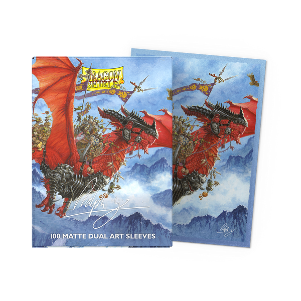DRAGON SHIELD SLEEVES DUAL MATTE THE RAID 100CT