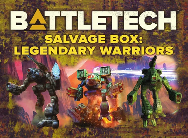 DSP BATTLETECH SALVAGEBOX: LEGENDARY WARRIORS