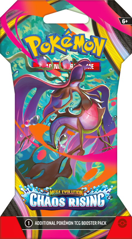 SLEEVED POKEMON ME04 CHAOS RISING PACK [2026-05-22]