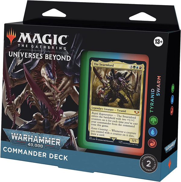 MTG Universes Beyond: Warhammer 40K Commander Tyranid Swarm