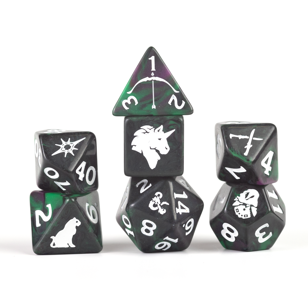 DND ADVENTURE DICE LEGEND OF DRIZZT