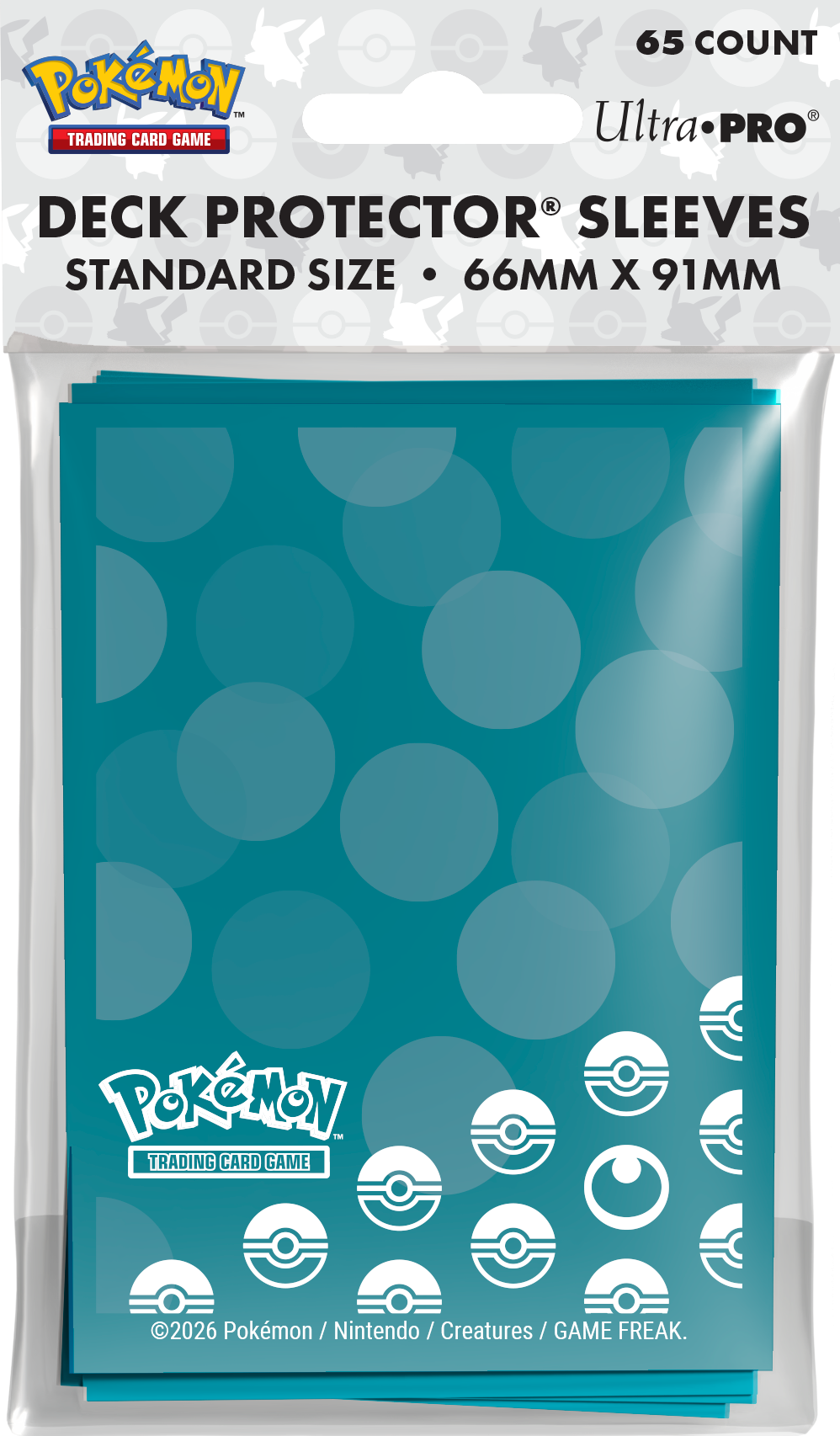 UP D-PRO POKEMON ENERGY DARKNESS TYPE  65CT