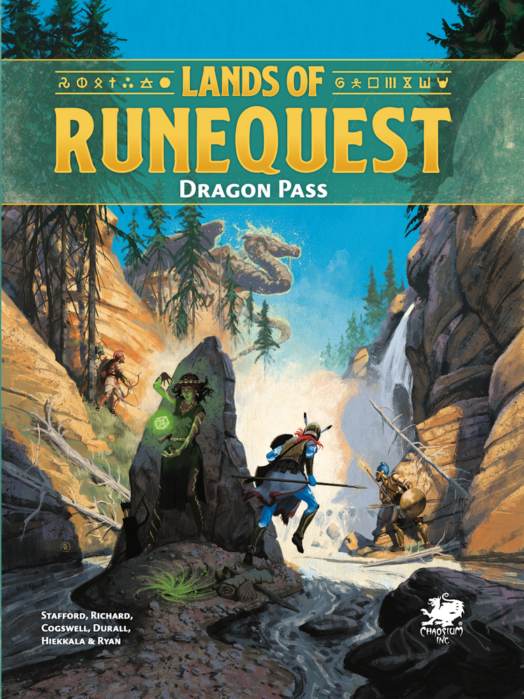 LANDS OF RUNEQUEST: DRAGON PASS HC