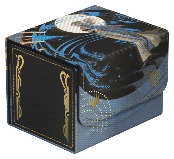 UG DECK CASE SIDEWINDER 100+ XENOSKIN MTG SECRETS OF STRIXHAVEN - BLUE MYTHIC 1 (ALT ART)