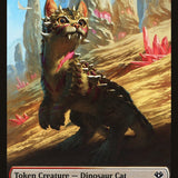 Bird // Dinosaur Cat Double-Sided Token [Commander 2020 Tokens]