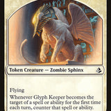 Glyph Keeper // Warrior Double-Sided Token [Amonkhet Tokens]