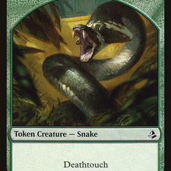Trueheart Duelist // Snake Double-Sided Token [Amonkhet Tokens]