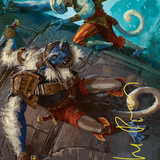 Goblin Boarders // Goblin Boarders (AFDN-011) (Borderless) [Foundations Art Series]