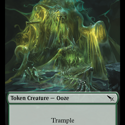 Thopter (0020) // Ooze Double-Sided Token [Murders at Karlov Manor Tokens]