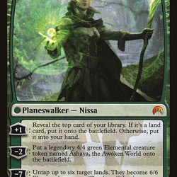 Nissa, Vastwood Seer // Nissa, Sage Animist [Magic Origins]