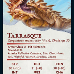 Tarrasque Art Card [Dungeons & Dragons: Adventures in the Forgotten Realms Art Series]