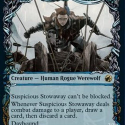 Suspicious Stowaway // Seafaring Werewolf (Showcase Equinox) [Innistrad: Midnight Hunt]