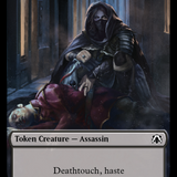 Assassin // Knight (10) Double-Sided Token [March of the Machine Commander Tokens]