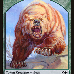 Goblin (010) // Bear (011) Double-Sided Token [Modern Horizons Tokens]