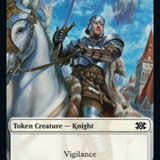 Elemental // Knight Double-Sided Token [Double Masters 2022 Tokens]