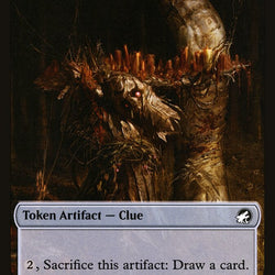 Wolf (014) // Clue (016) Double-Sided Token [Challenger Decks 2022 Tokens]
